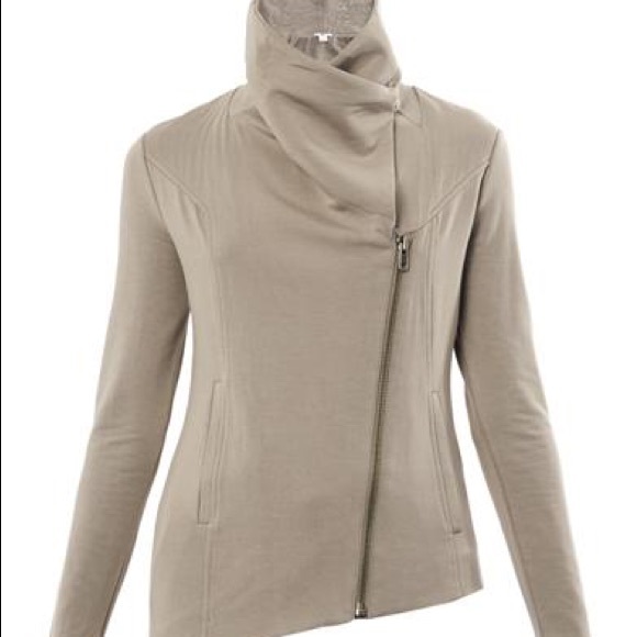 Helmut Lang Jersey Biker Jacket - Picture 2 of 13